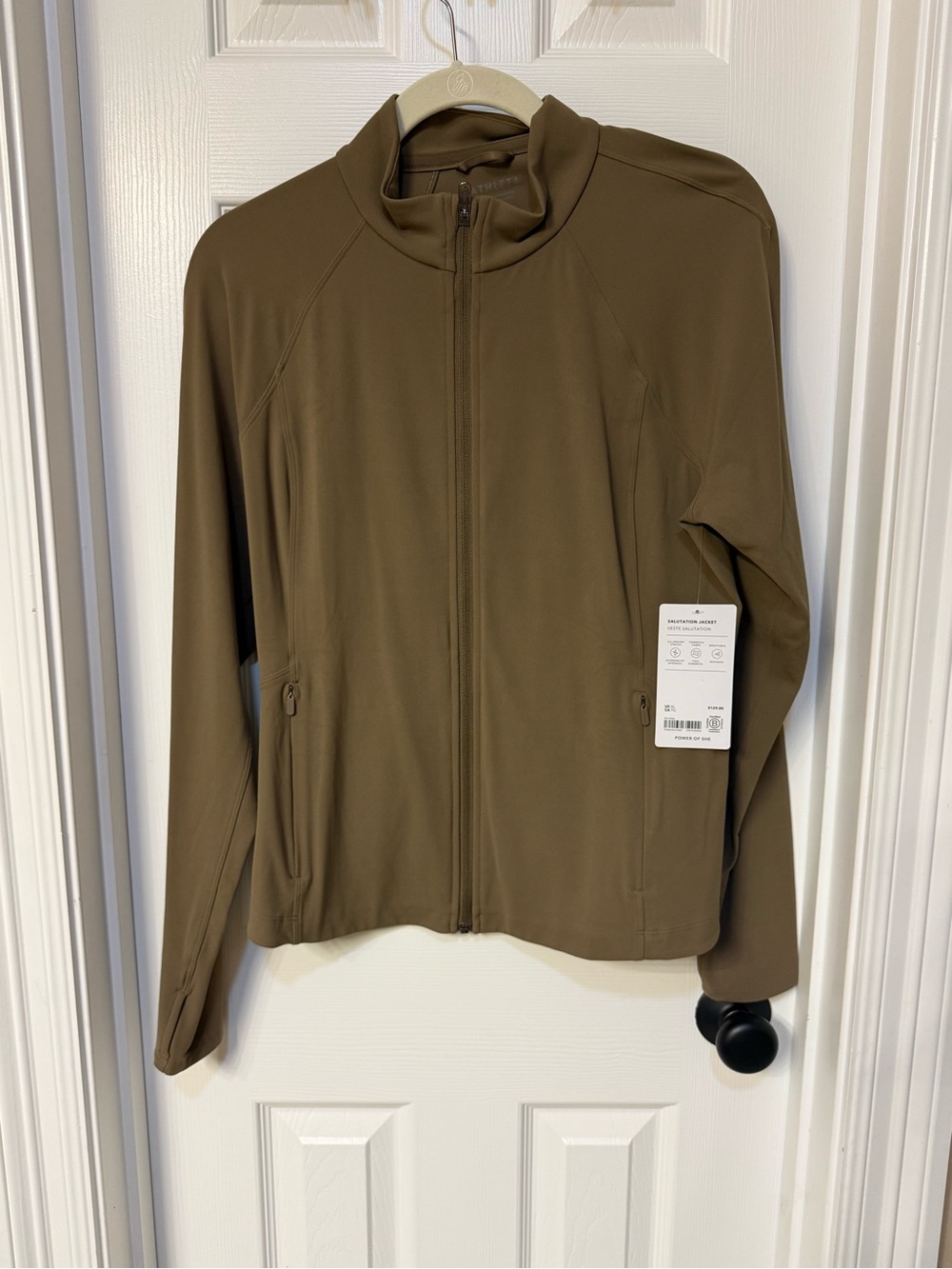 NWT Athleta Salutation Full-Zip Jacket